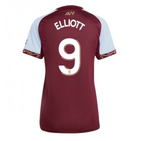 Aston Villa Harvey Elliott #9 Hemmakläder Dam 2025-26 Kortärmad